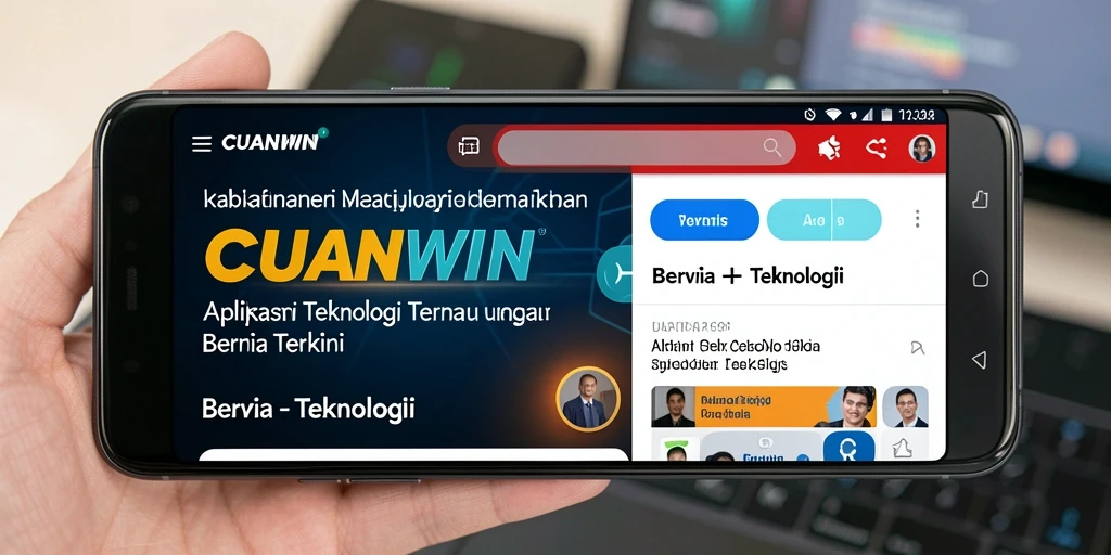 Antarmuka aplikasi CUANWIN yang modern dan informatif.
