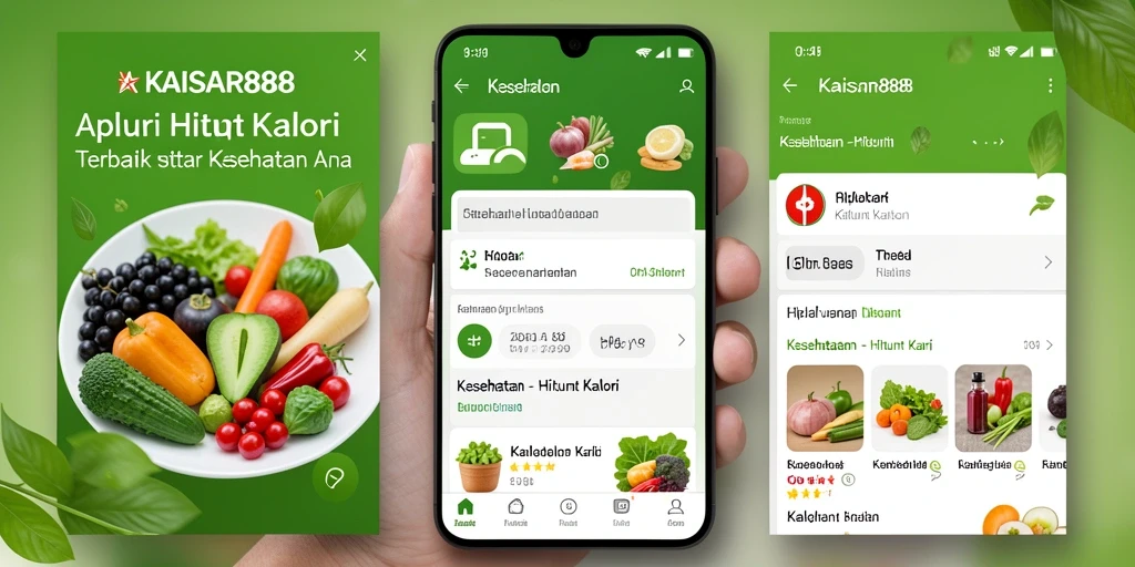Tampilan antarmuka menampilkan fitur hitung kalori yang mudah digunakan.