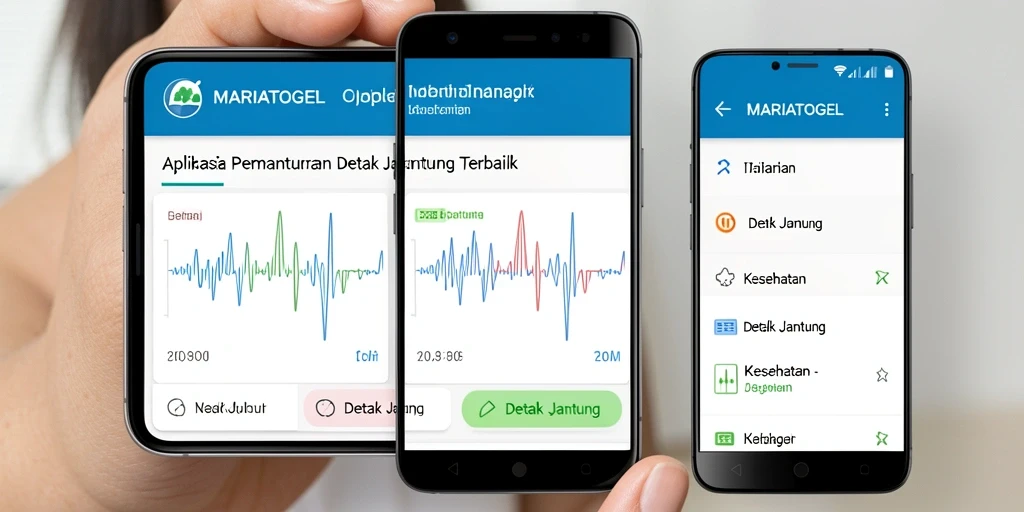 Tampilan antarmuka MARIATOGEL yang intuitif dan informatif.