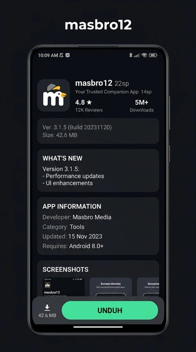 Unduh dan Instal APK masbro12 untuk Android di Indonesia