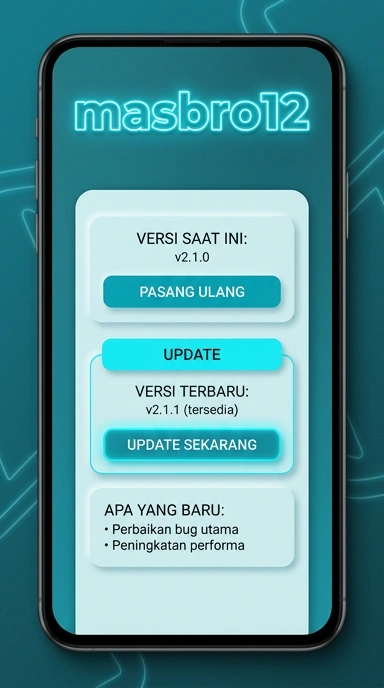 Riwayat Pembaruan Versi masbro12 untuk Android